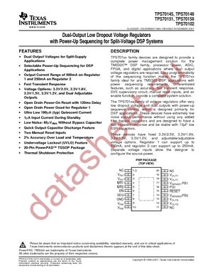 TPS70151PWP datasheet  